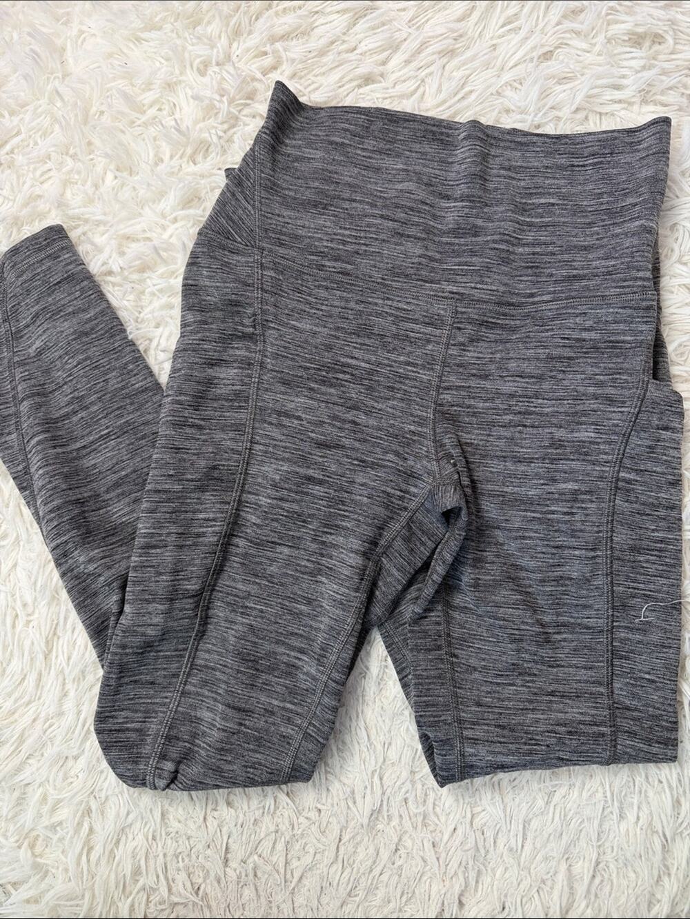 Lululemon Align High-Rise Pant with Pockets 25" Heathered Black